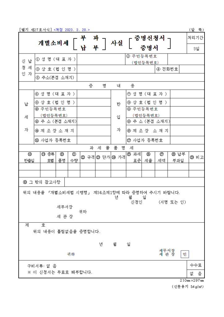 개별소비세